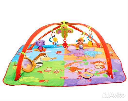 Развивающий коврик tiny love safari
