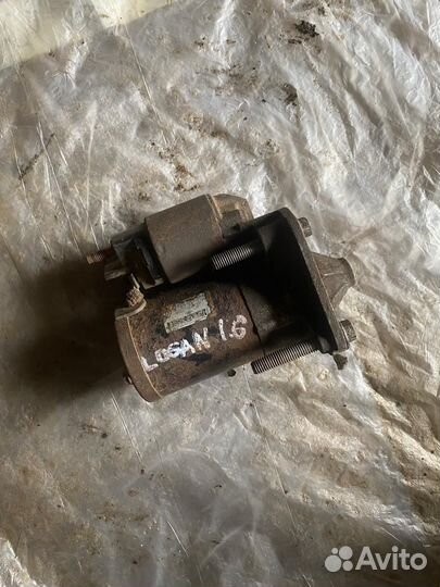 Стартер renault logan 1.6