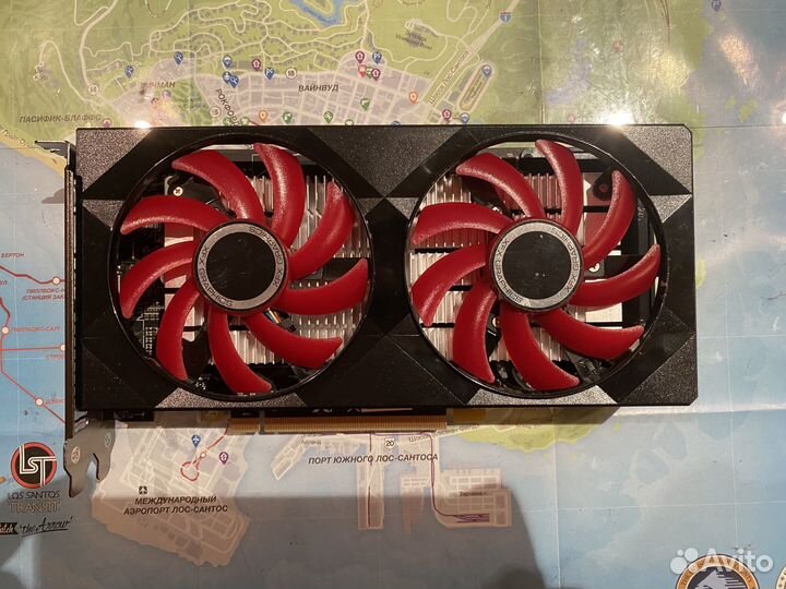 Видеокарта Radeon rx 550 4gb