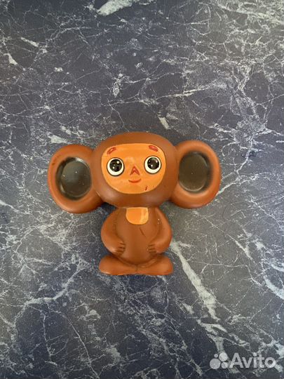Резиновая игрушка. Чебурашка и гена комплект