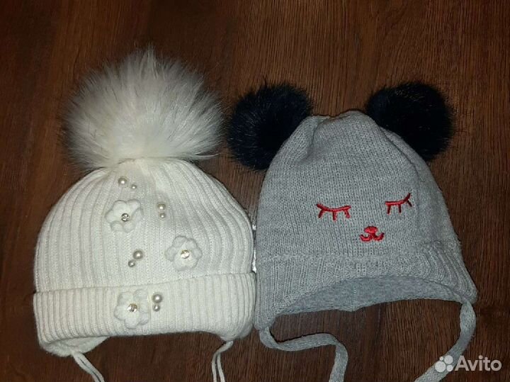 Шапка зимняя детская для девочки