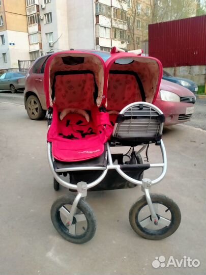 Коляска для двойни Bumbleride Indie Twin