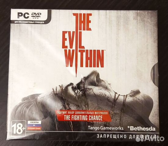 Новая игра The Evil within на PC в упаковке