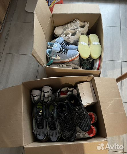 Кроссовки мужские и женские новые 35 пар