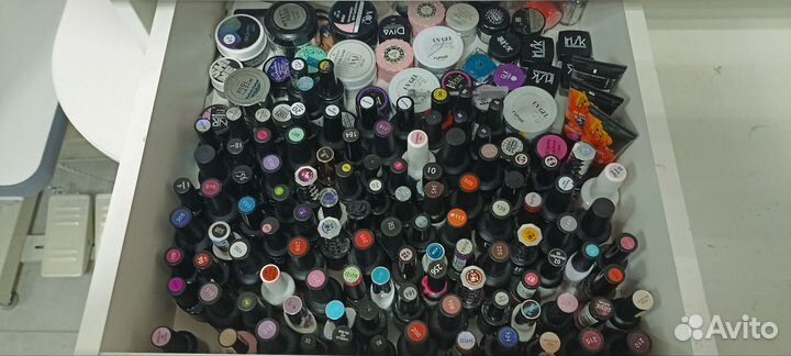 Набор гель лаков бу