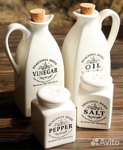 Набор для масла и специй