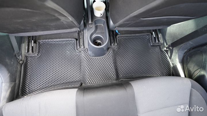 Ева (EVA, эва) коврики Киа Рио 4/Хендэ Солярис 2