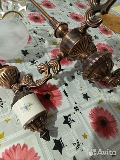 Ночник бронзовый