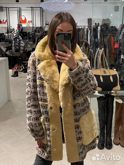 Двусторонняя дубленка Inelino оригинал