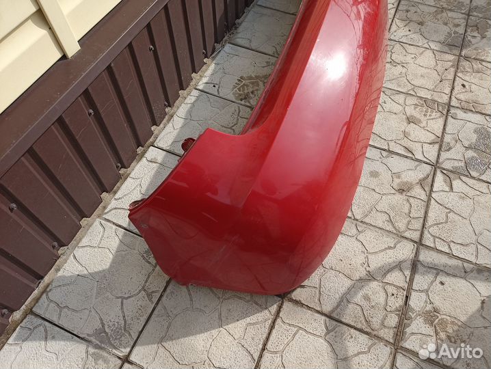 Бампер задний skoda fabia 2