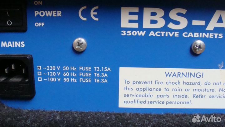 Басовый активный кабинет EBS AC-311 Pro line 2000