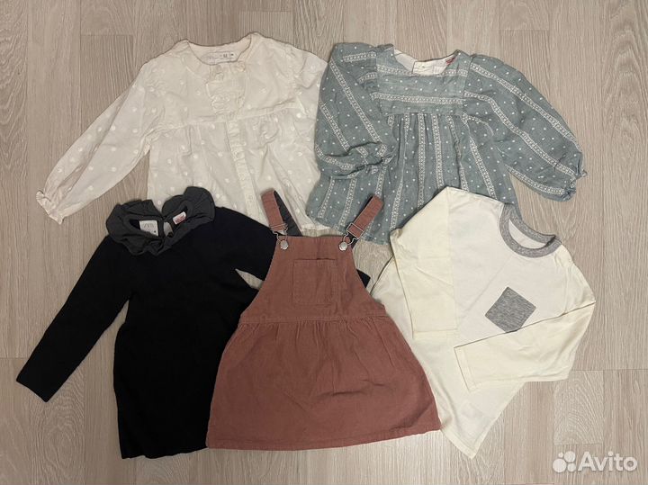 Пакет вещей для девочки 98 бу