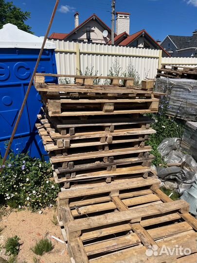 Деревянные поддоны 30 штук