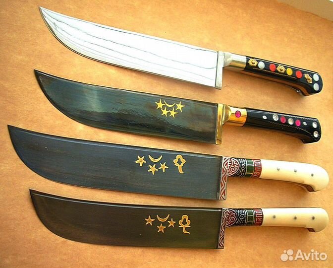 Пчак узбекский,столовый нож