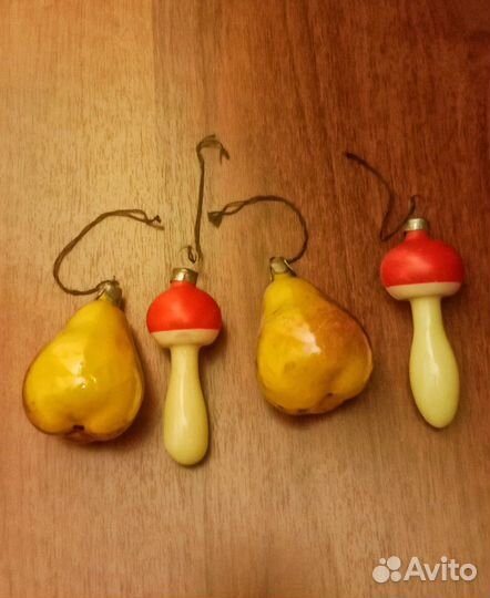 Ёлочные игрушки. СССР. 50 – 60 годы