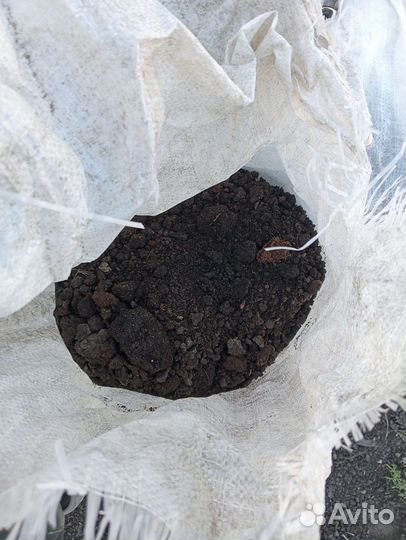 Чернозём в мешках 30-35кг