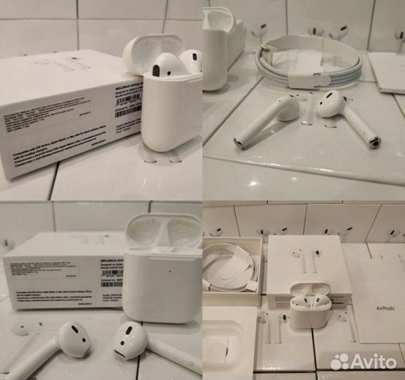 AirPods 2 новые люкс 1в1