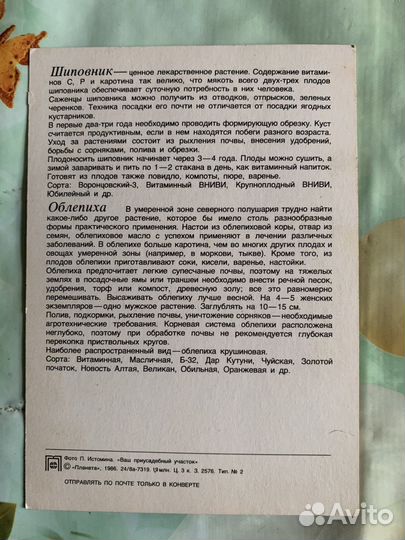 Набор открыток для садовода 1980-х годов - 30 штук