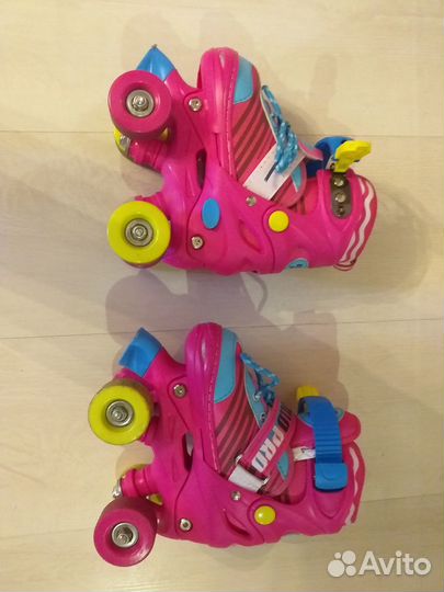 Роликовые коньки детские раздвижные р 27 -30
