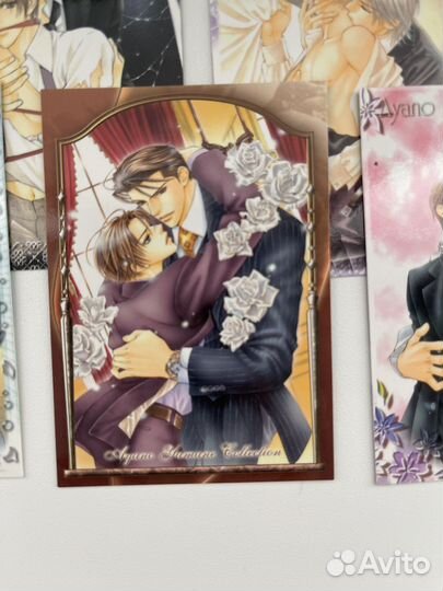 7 аниме открыток