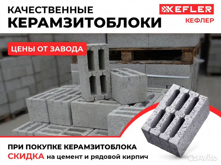 Керамзитобетонные блоки