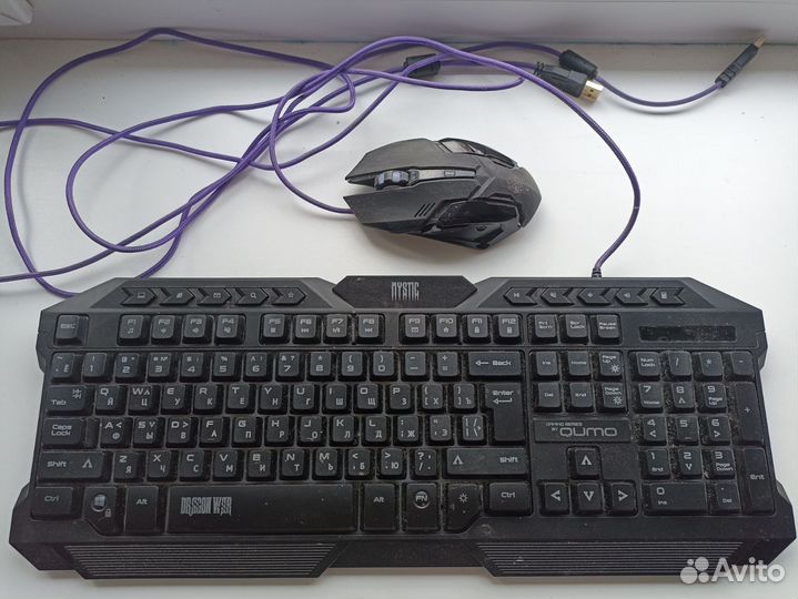 Игровые клавиатура и мышь