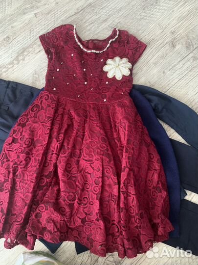 Два пакета вещей на девочку 134 размер