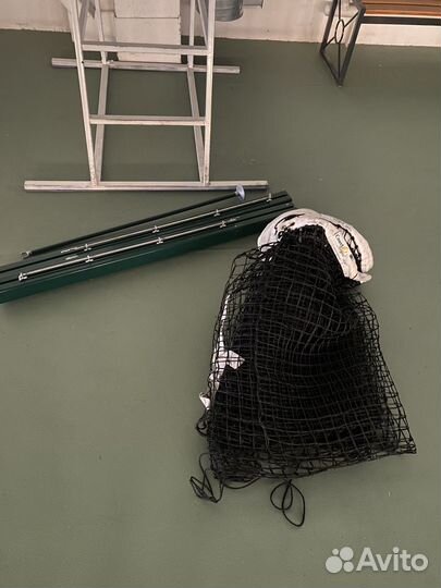 Сетка и столбы для большого тенниса