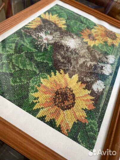 Картина вышитая крестом