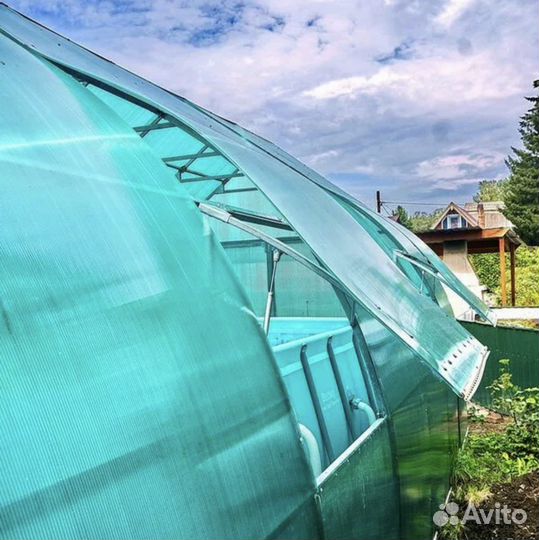 Поликарбонат Сотовый 4мм цветной для теплиц,забора