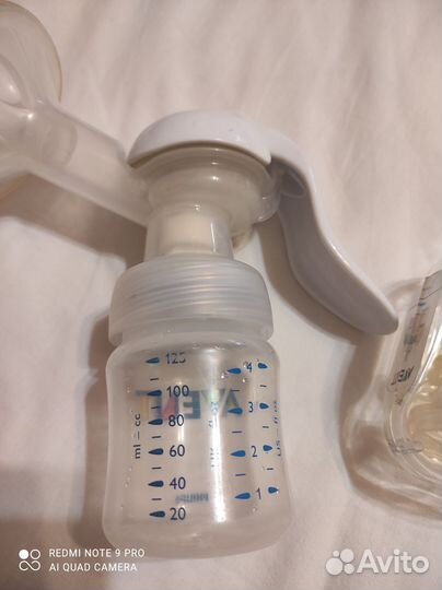 Молокоотсос avent ручной