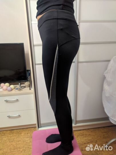 Спортивные лосины длинные