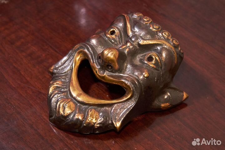 Антикварная маска Сатира, Греция, 1960-е