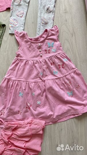 Пакет одежды для девочки 98