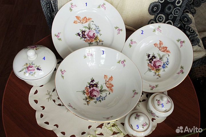 Мейсенский букет (1986) Moritz Zdekauer Чехия - 1