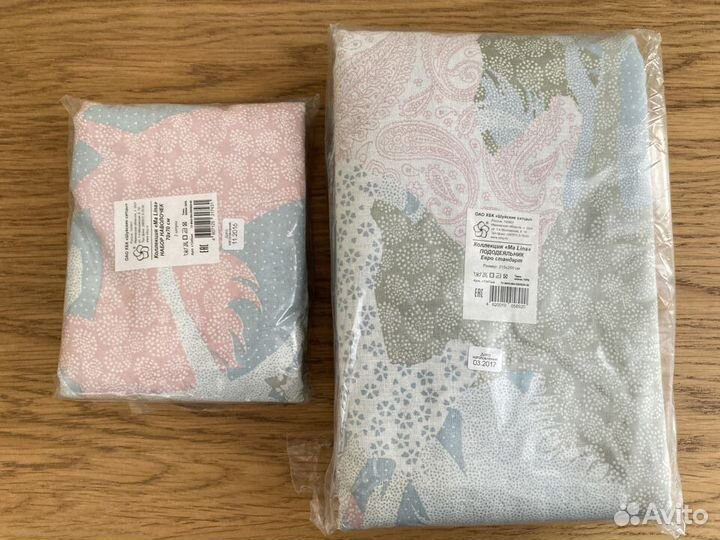 Комплект постельного белья евро / 1,5