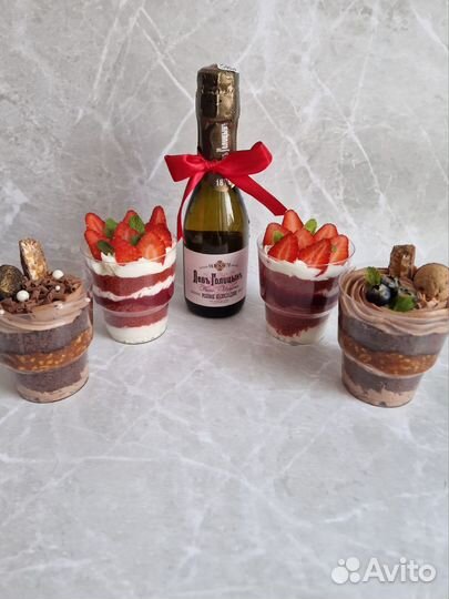 Подарок на 14 февраля. Десерты на заказ