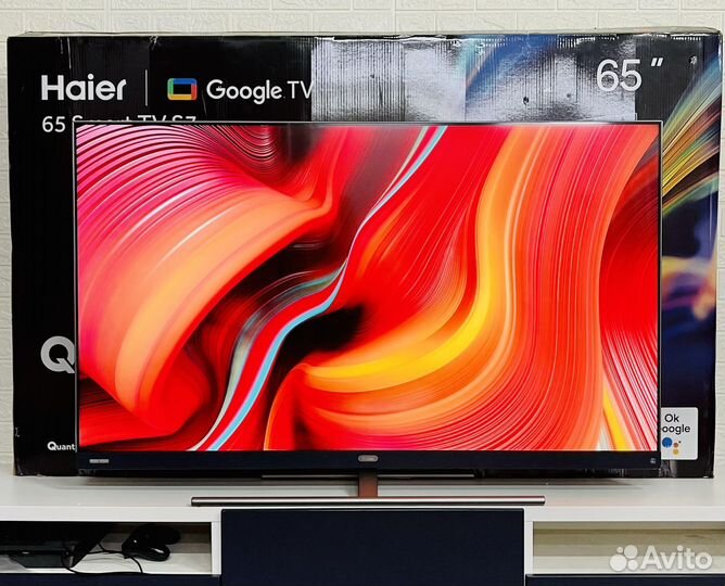 Телевизор Haier Qled 55 GoogleTV 120hz 4K