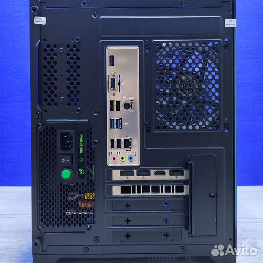 Игровой пк FrostCube i3-12100f/RTX 2060S/16Gb/nvme