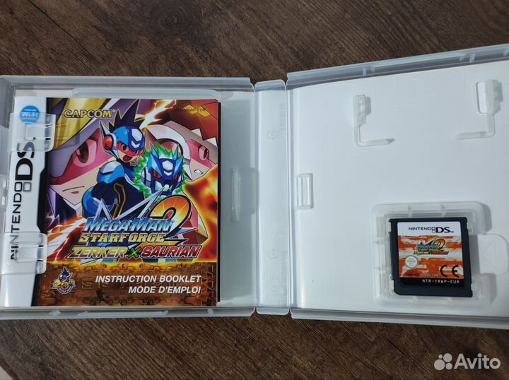 Nintendo DS Megaman 2 Starforce Zerker x Saurian
