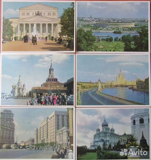 Открытки Фестиваль 1957 Москва