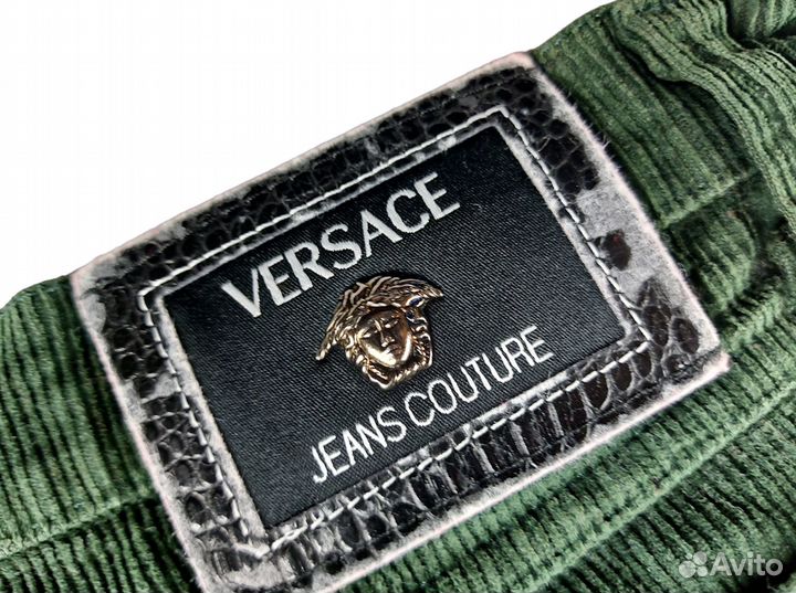 Versace штаны вельветовые м