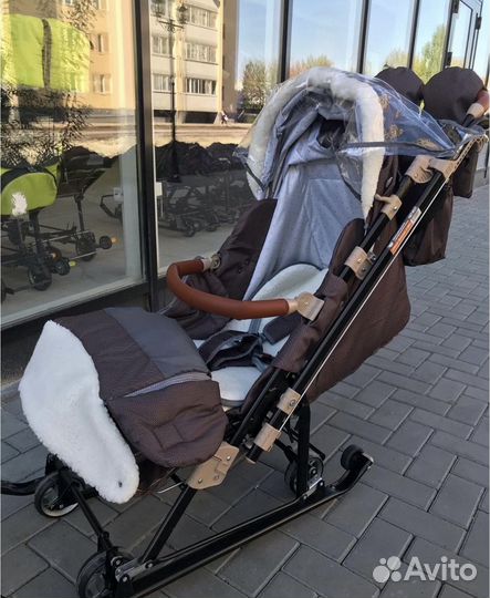 Санки коляска ника 7 8
