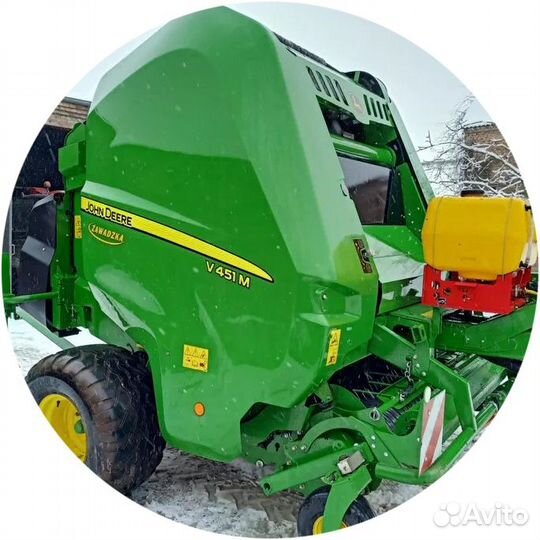 Пресс-подборщик John Deere V451M, 2019