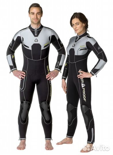 Женский длинный гидрокостюм для дайвинга W4 7mm Wo