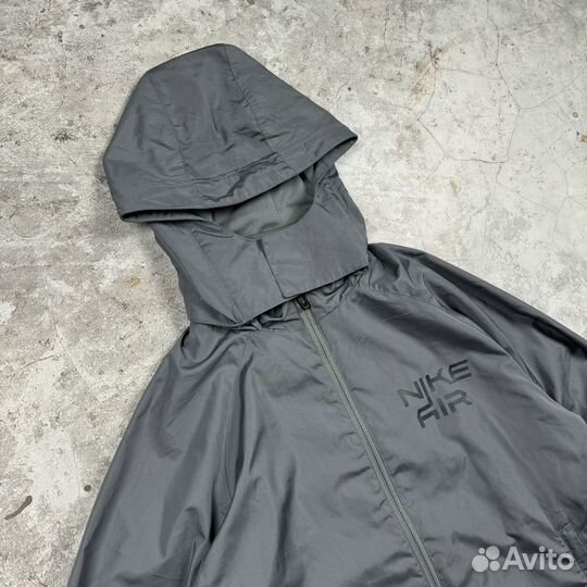Nike AIR drill Y2K logo jacket ветровка куртка