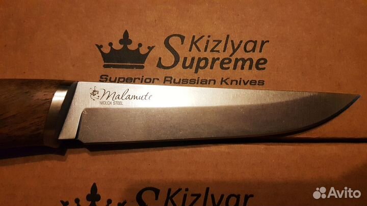 Нож Kizlyar Supreme Malamut Niolox