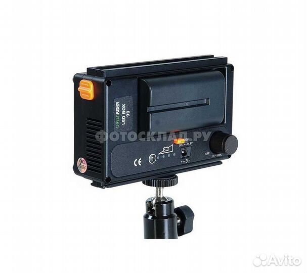 Накамерный свет светодиодный GreenBean LED Box 98