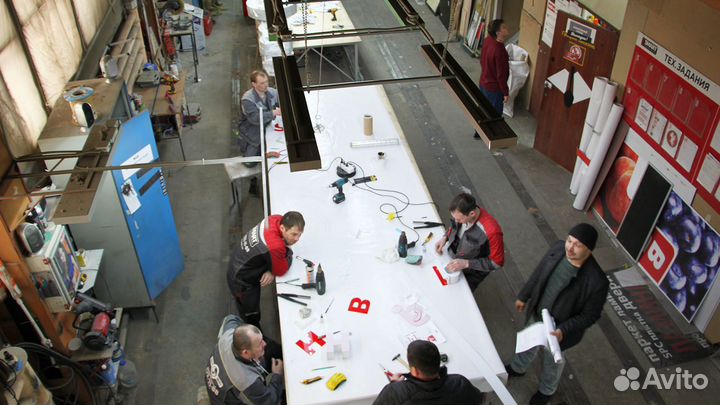 Сборщик-монтажник рекламных конструкций