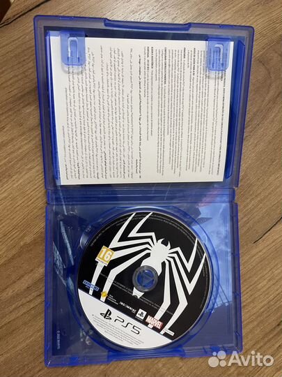 Диск Spider man 2 playstation 5
